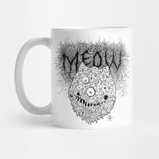 Meow - Black Logo Mug